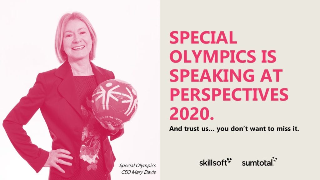 Special Olympics joins Skillsoft's digital experience, Perspectives